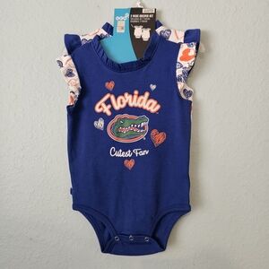 Florida Gators Baby 2 Piece Onesie Set